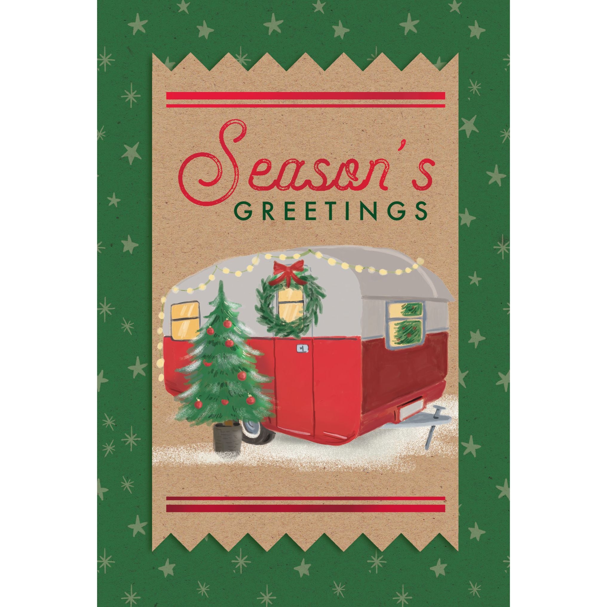 Christmas Camper Christmas Card